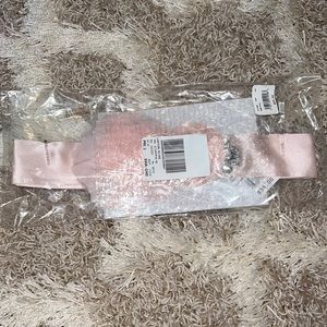 Floral sash with gems